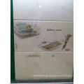 UK76 Azulejo de pared pulido de 300 x 600 mm